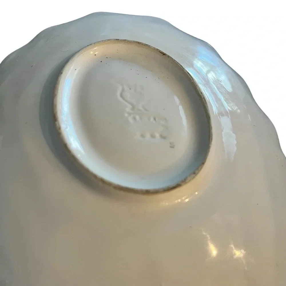 Vintage Italian White Shell Dish